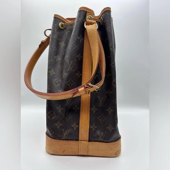 Louis Vuitton NOE DRAWSTRING SHOULDER Bucket BAG PURSE MONOGRAM Vintage SD0917 - Picture 9 of 15